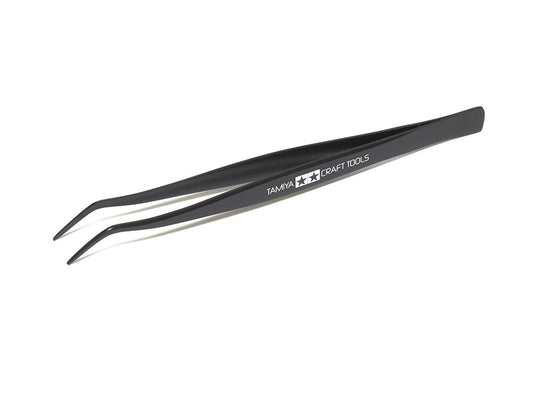 Tamiya Craft Tools Angled Tweezers