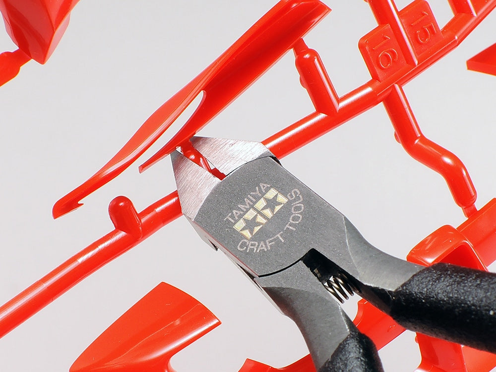 Tamiya Craft Tools Sharp Pointed Side Cutter for Plastic