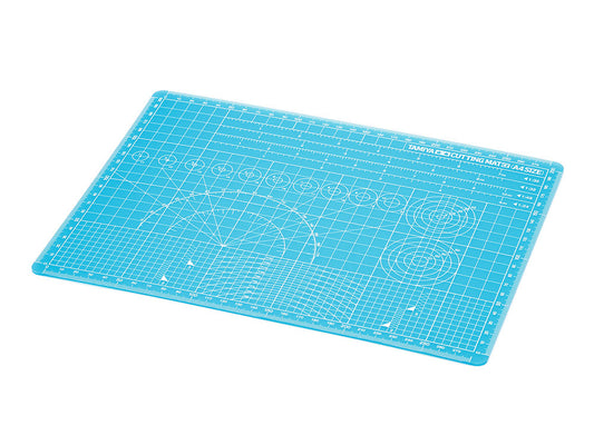 Tamiya Craft Tools Cutting Mat α (A4 Size / Blue)