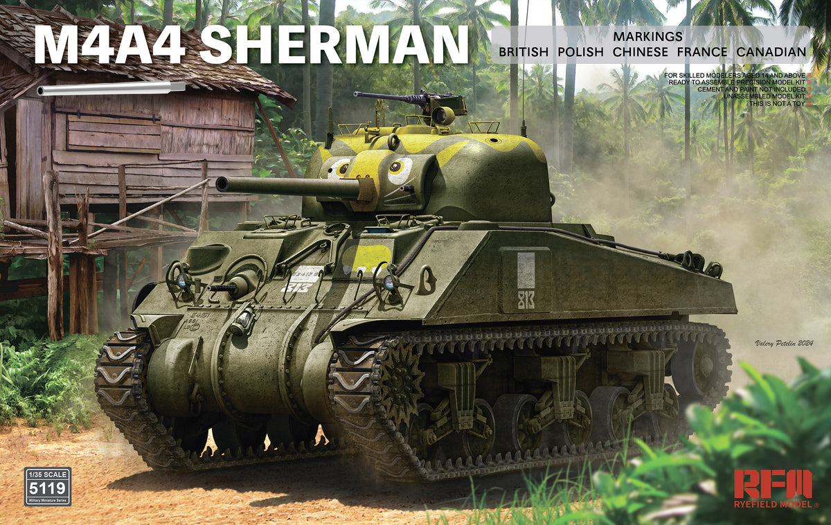 Ryefield Model M4A4 Sherman (1:35)