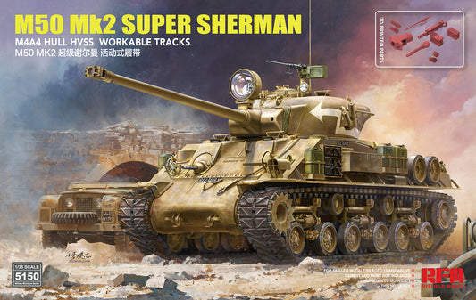 Ryefield Model M50 Mk2 Super Sherman (1:35)