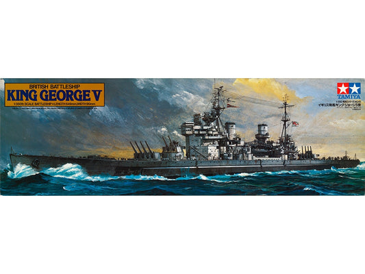 Tamiya King George V British Battleship (1:350)