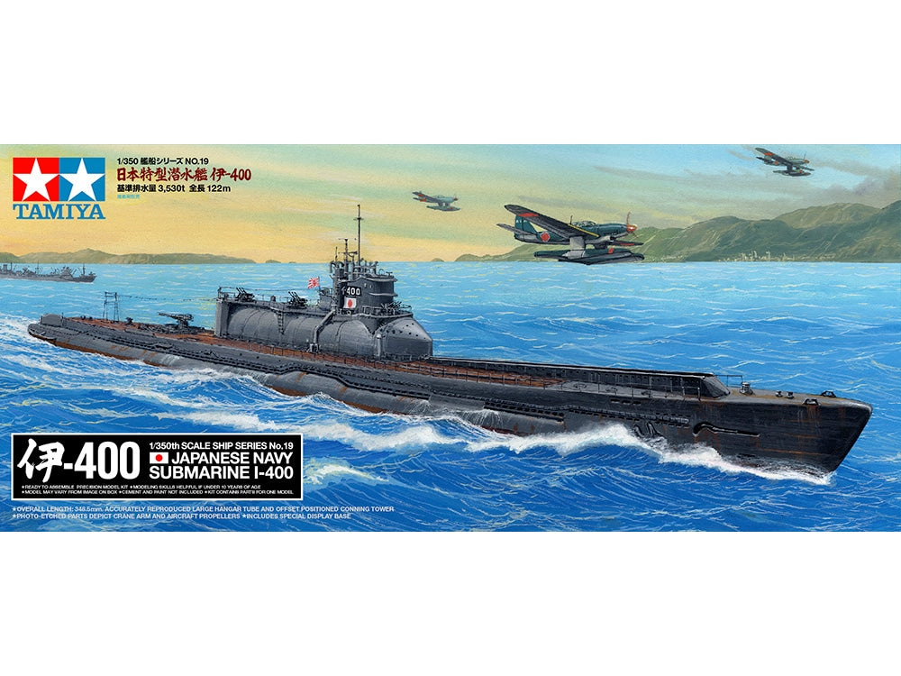 Tamiya Japanese Navy Submarine I-400 (1:350)