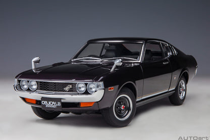 AUTOart 1973 Toyota Celica Liftback 2000GT (RA25) - Dark Purple Metallic (1:18)