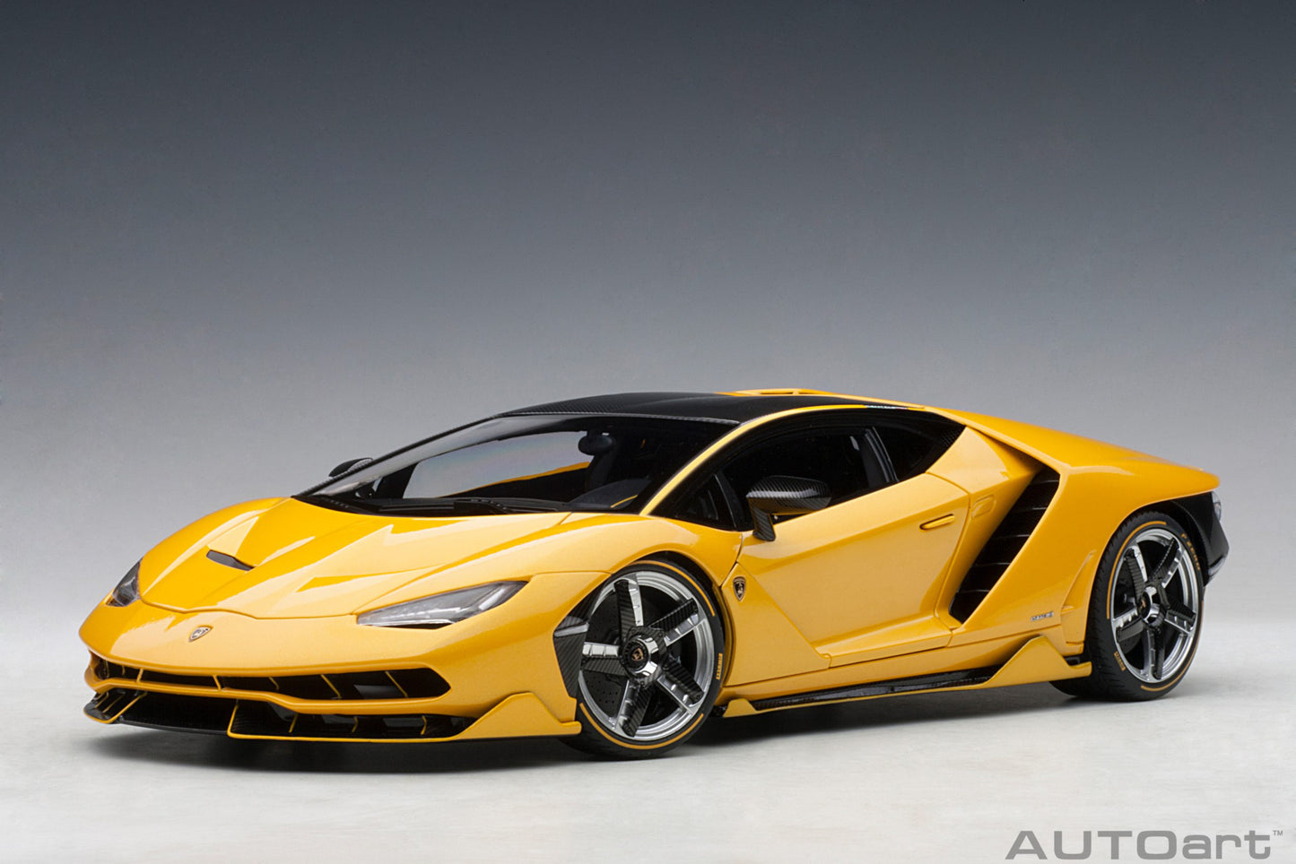 AUTOart Lamborghini Centenario - New Giallo Orion / Metallic Yellow (1:18)