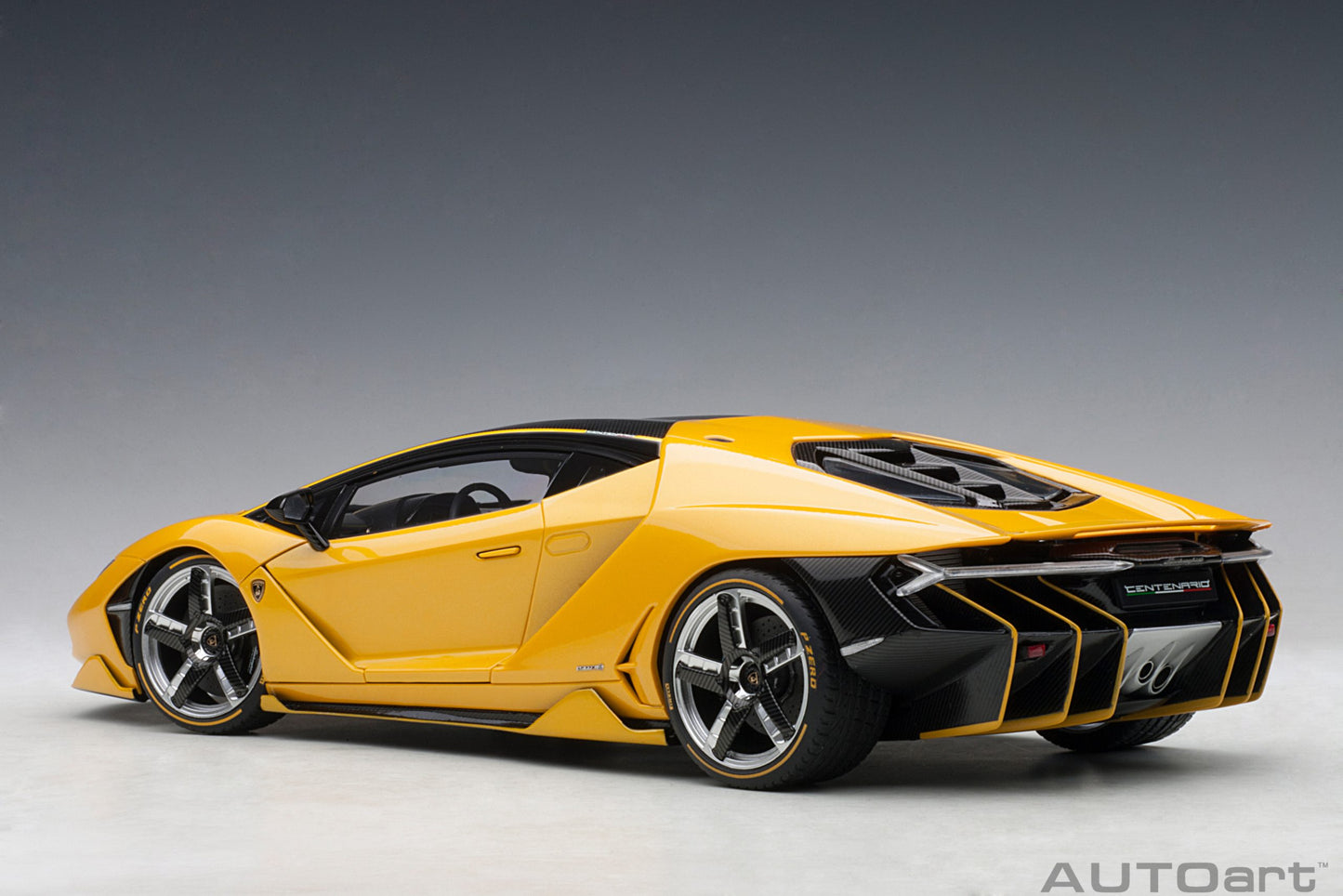 AUTOart Lamborghini Centenario - New Giallo Orion / Metallic Yellow (1:18)