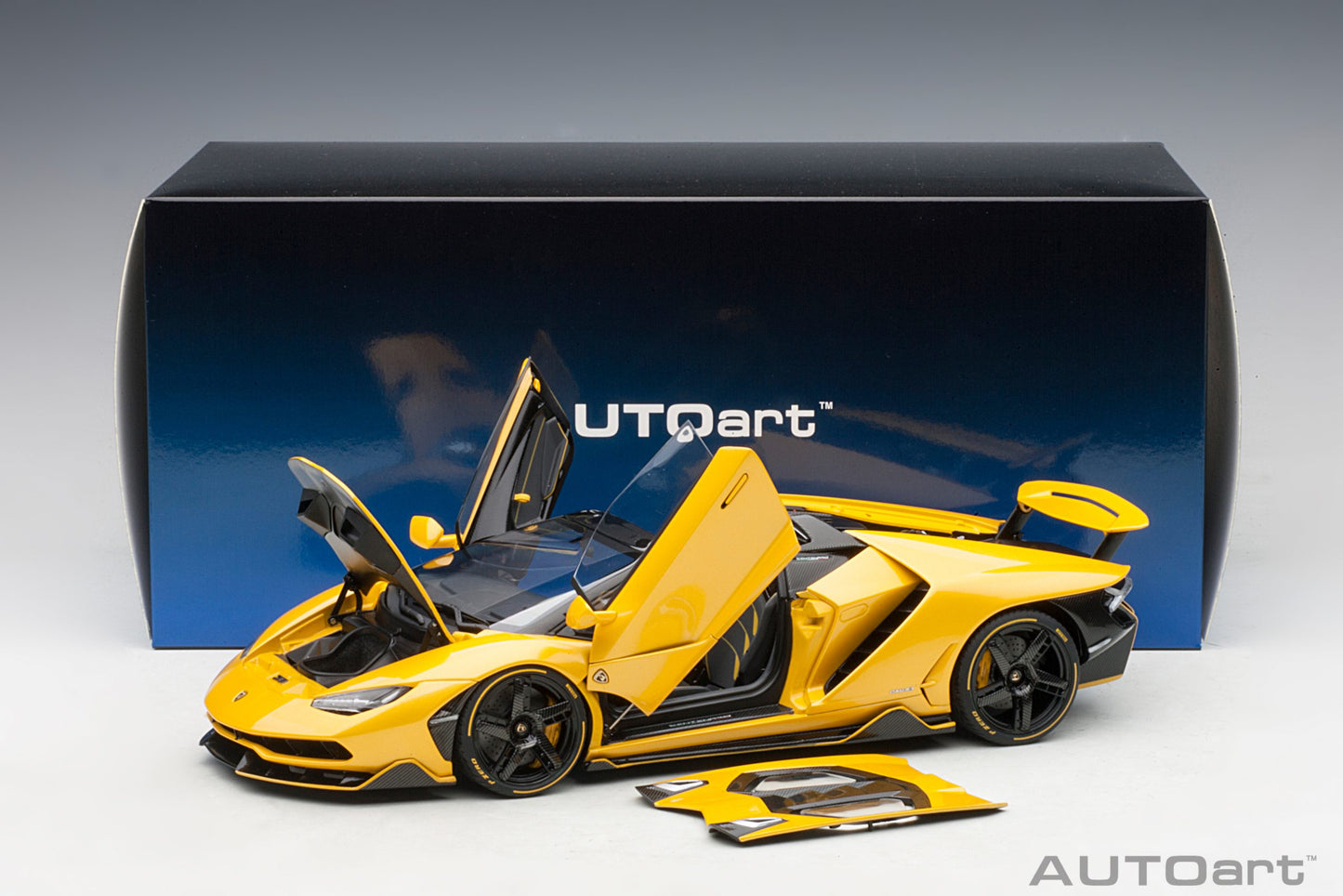 AUTOart Lamborghini Centenario - New Giallo Orion / Metallic Yellow (1:18)