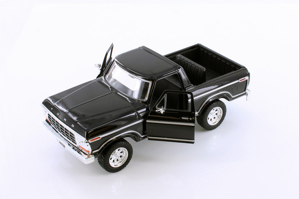 Motor Max Timeless Legends 1978 Ford Bronco - Black (1:24)