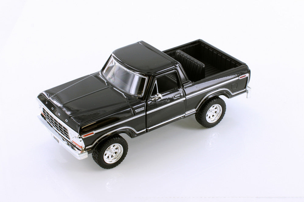 Motor Max Timeless Legends 1978 Ford Bronco - Black (1:24)