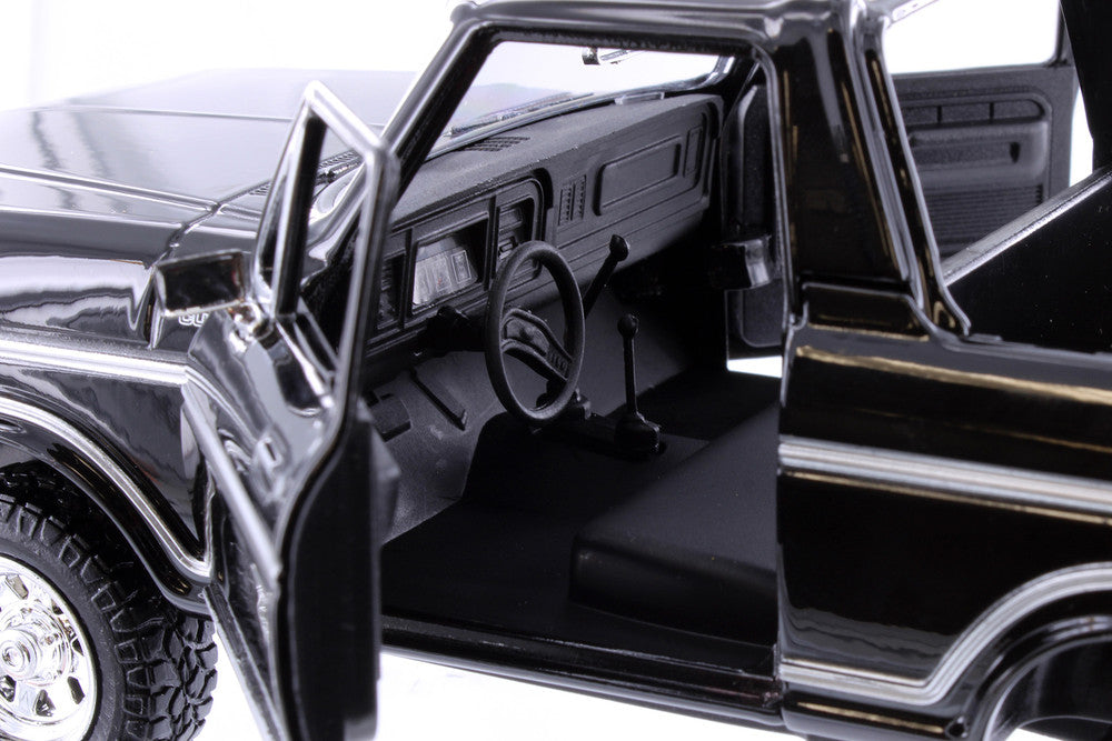 Motor Max Timeless Legends 1978 Ford Bronco - Black (1:24)