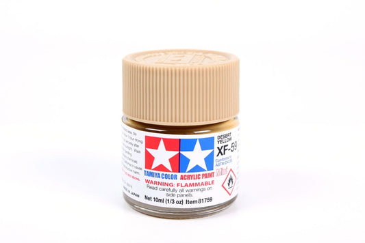 Tamiya Acrylic Mini XF-59 Desert Yellow (10ml)
