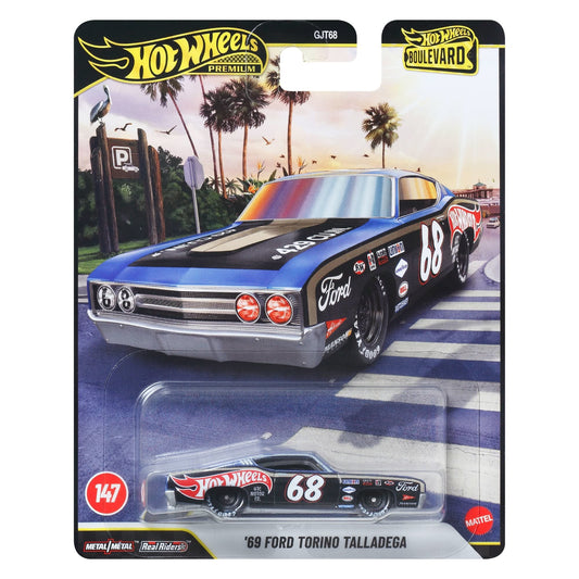 Hot Wheels Premium Boulevard 1969 Ford Torino Talladega (1:64)