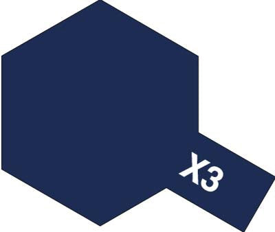 Tamiya Color Enamel Paint - X-3 Royal Blue (10ml)