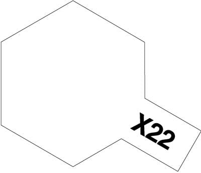 Tamiya Color Enamel Paints X-22 Clear (10ml)