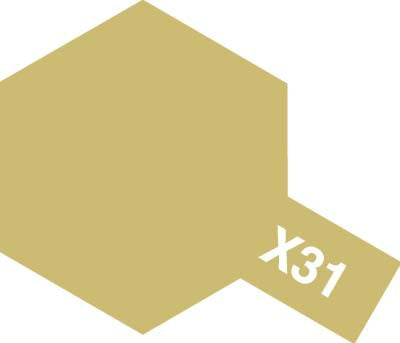 Tamiya Color Enamel Paints X-31 Titanium Gold (10ml)