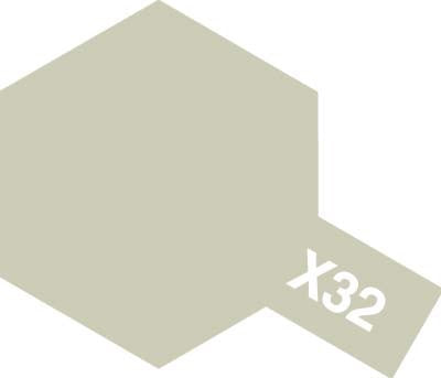 Tamiya Color Enamel Paints X-32 Titanium Silver (10ml)