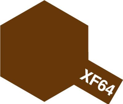 Tamiya Color Enamel Paint XF-64 Red Brown (10ml)