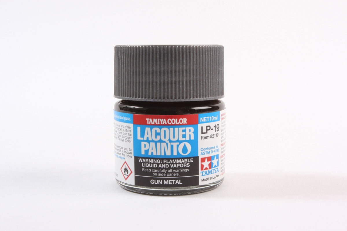 Tamiya Lacquer - LP-19 Gun Metal (10ml)