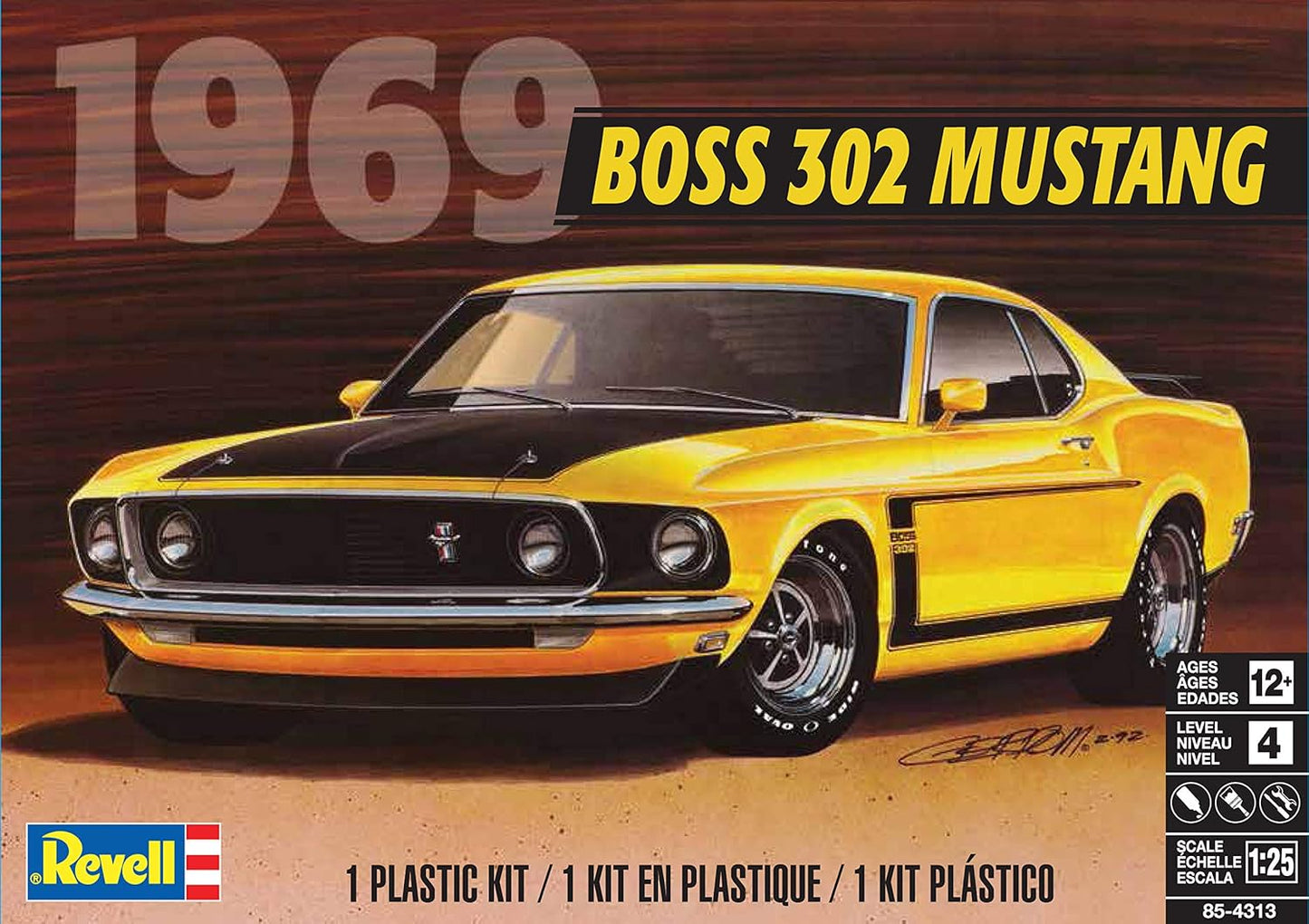 Revell 1969 Boss 302 Mustang (1:25)