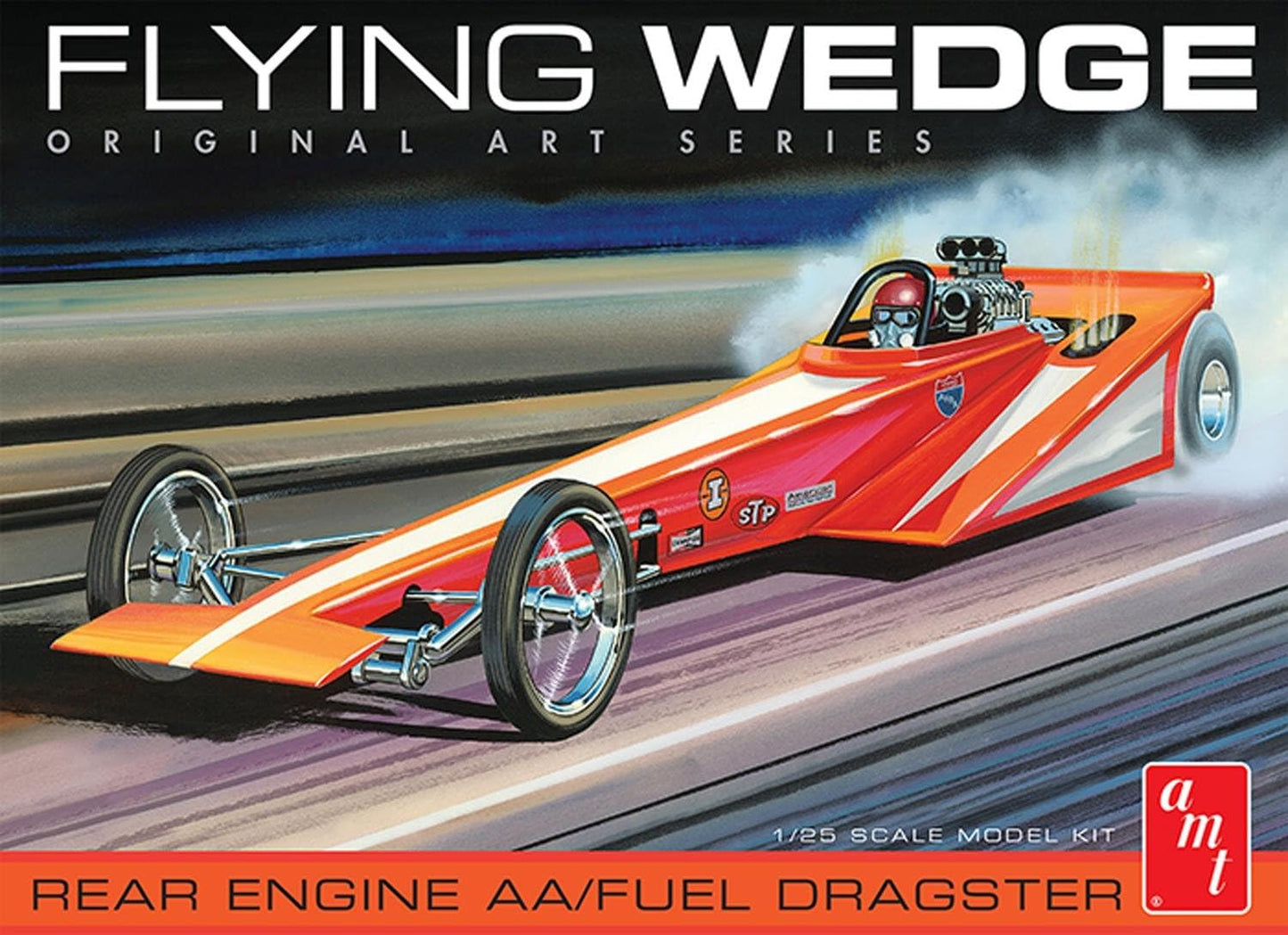 AMT Flying Wedge Rear Engine AA/Fuel Dragster (1:25)