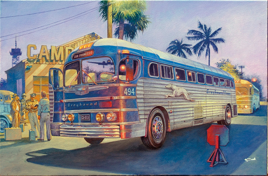 Roden 1947 GMC PD-3751 Silverside Bus (1:35)
