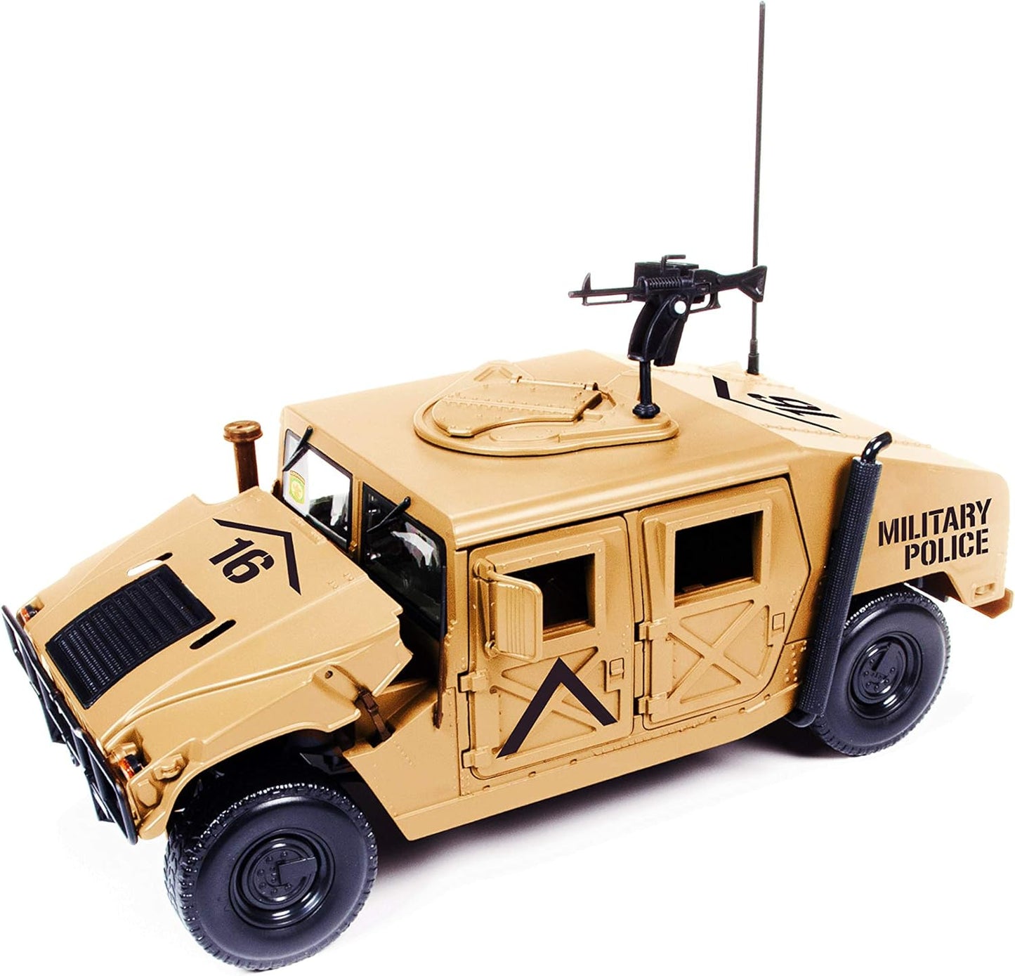 Auto World HMMWV (Humvee) Military Police - Desert Tan (1:18)