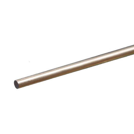 K & S Round Aluminum Rod 1/8" Diameter, 12" Long