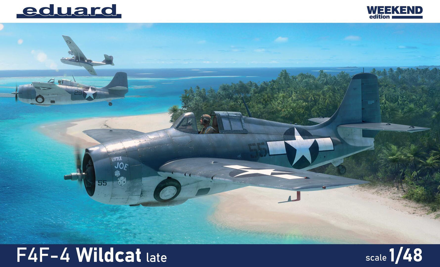 Eduard Weekend Edition F4F-4 Wildcat (Late) (1:48)
