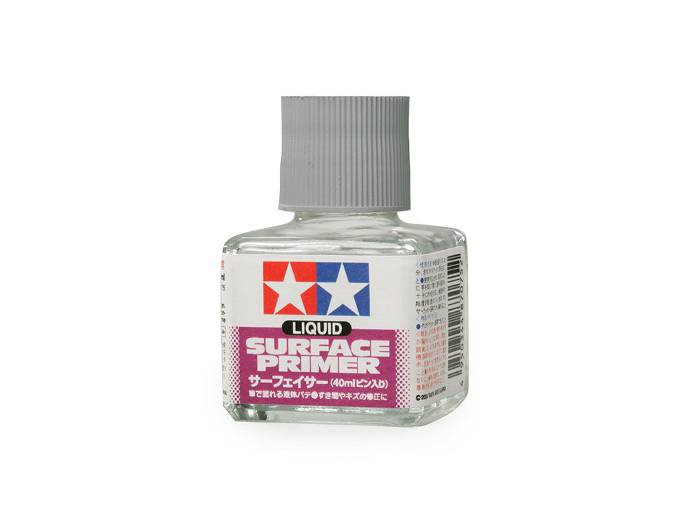 Tamiya Liquid Surface Primer - Light Gray (40ml)