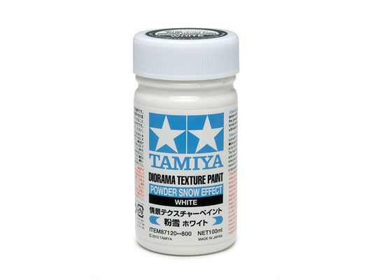 Tamiya Diorama Texture Paint - Powder Snow Effect - White (100ml)