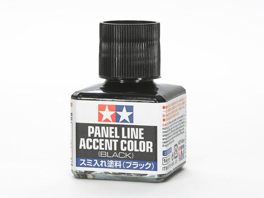 Tamiya Panel Line Accent Color - Black (40ml)