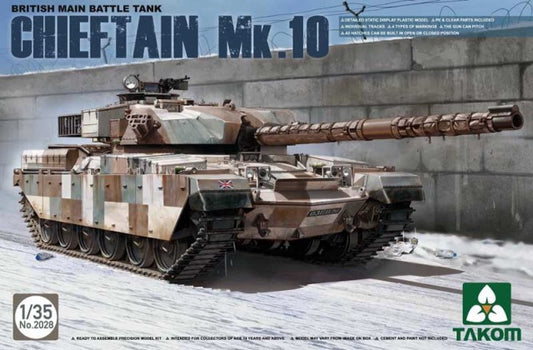 Takom British Main Battle Tank Chieftain Mk.10 (1:35)