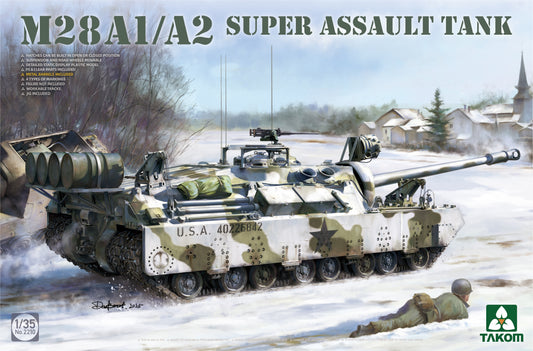 Takom M28A1/A2 Super Assault Tank (1:35)
