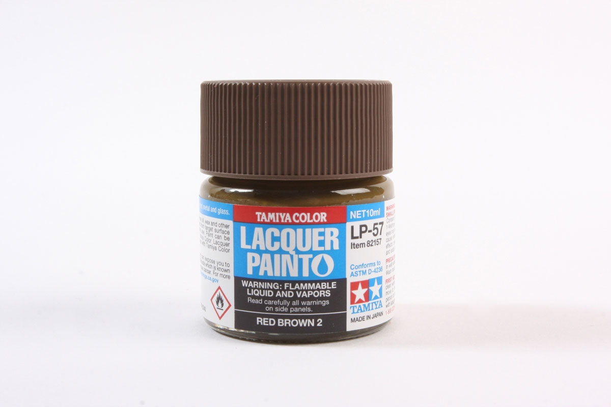 Tamiya Lacquer - LP-57 Red Brown 2 (10ml)