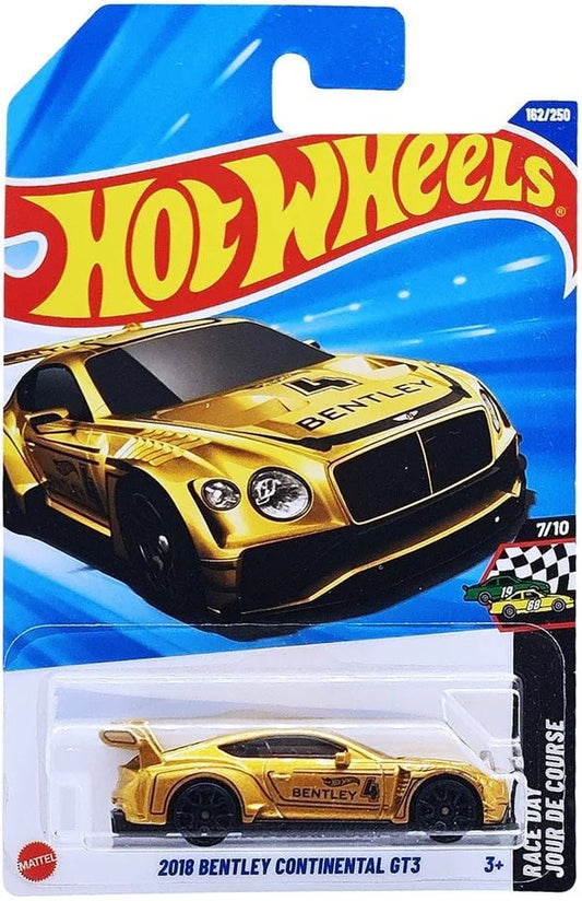 Hot Wheels Race Day 2018 Bentley Continental GT3 (1:64)