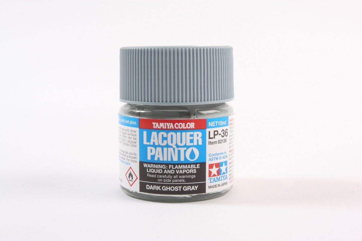 Tamiya Lacquer - LP-36 Dark Ghost Gray (10ml)