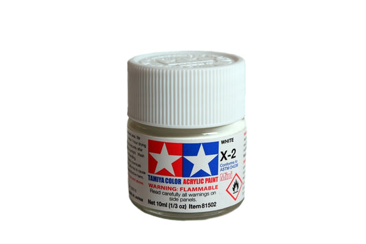 Tamiya Acrylic Mini X-2 White (10ml)