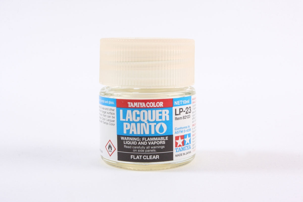 Tamiya Lacquer - LP-23 Flat Clear (10ml)