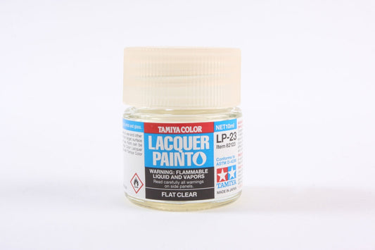 Tamiya Lacquer - LP-23 Flat Clear (10ml)