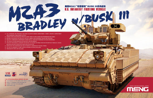 Meng Model U.S. Infantry Fighting Vehicle M2A3 Bradley with BUSK III (1:35)