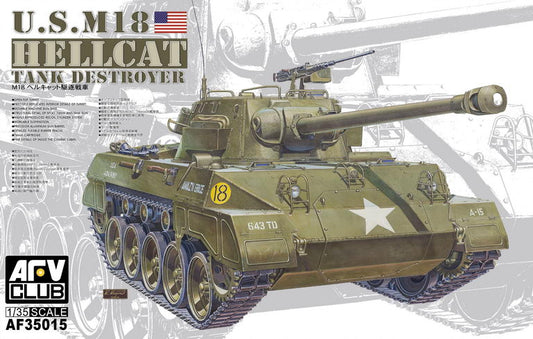 AFV Club U.S. M18 Hellcat Tank Destroyer (1:35)