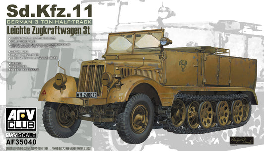 AFV Club Sd.Kfz.11 German 3 Ton Half-Track (1:35)