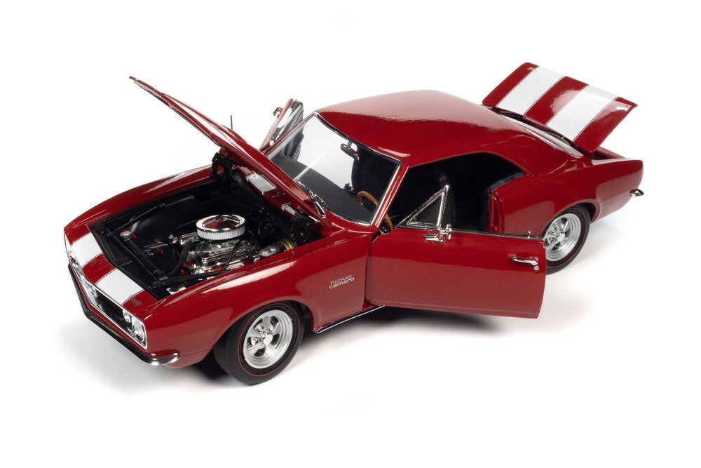 Auto World MCACN 1967 Nickey Chevy Camaro Z/28 - Bolero Red (1:18)