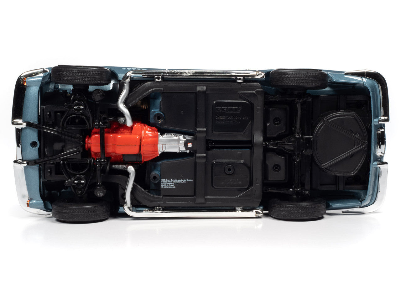 Auto World MCACN 1967 Chevy Corvette 427 - Elkhart Blue (1:18)