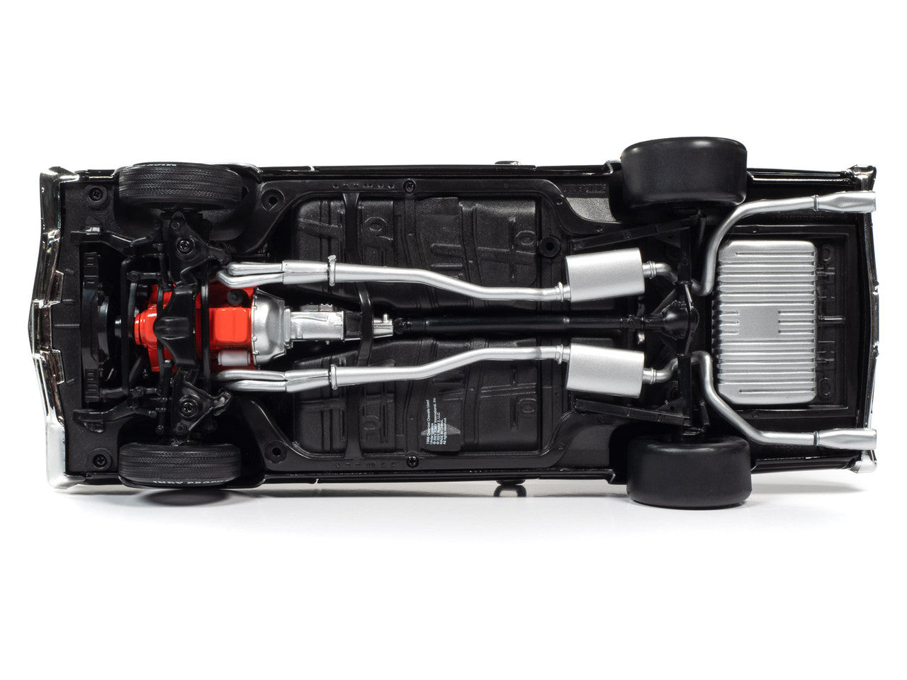 Auto World 1969 Baldwin Motion Chevelle Phase III - Tuxedo Black (1:18)