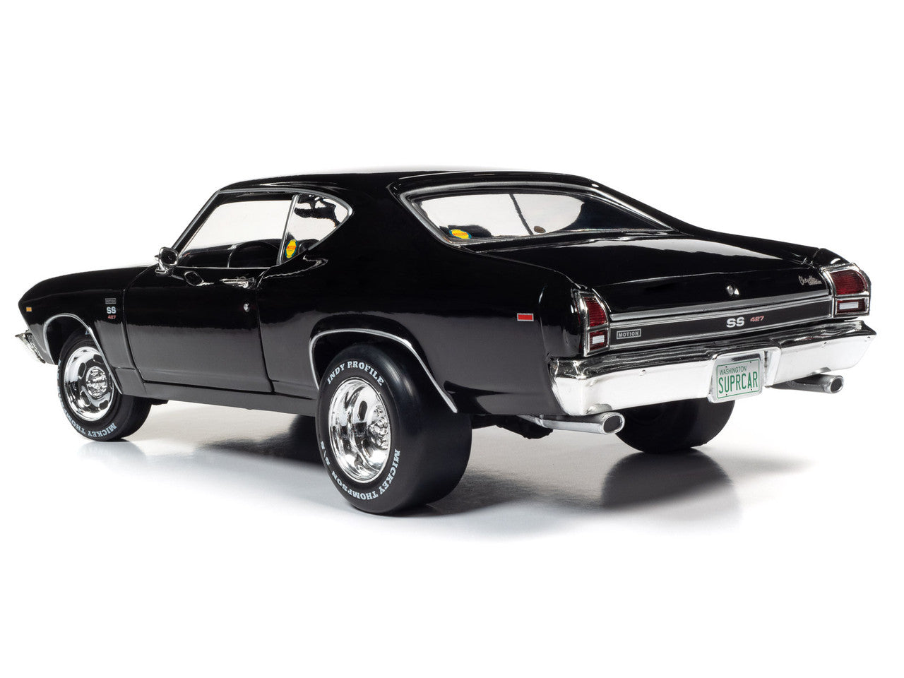 Auto World 1969 Baldwin Motion Chevelle Phase III - Tuxedo Black (1:18)