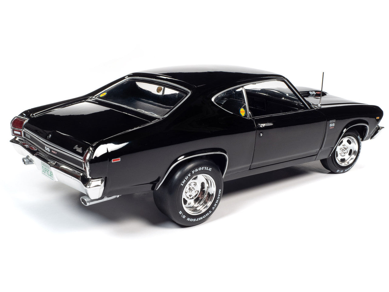 Auto World 1969 Baldwin Motion Chevelle Phase III - Tuxedo Black (1:18)