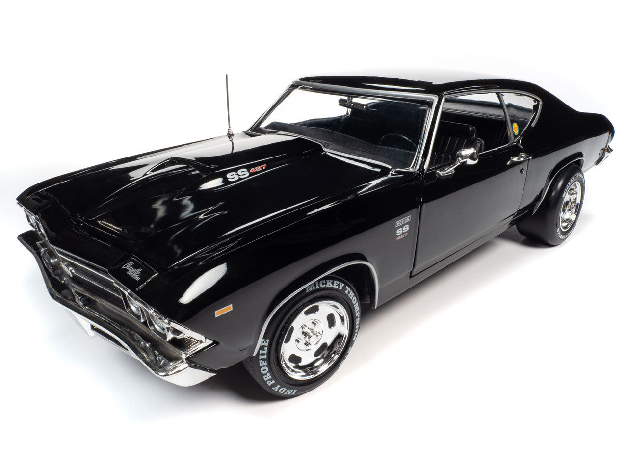 Auto World 1969 Baldwin Motion Chevelle Phase III - Tuxedo Black (1:18)