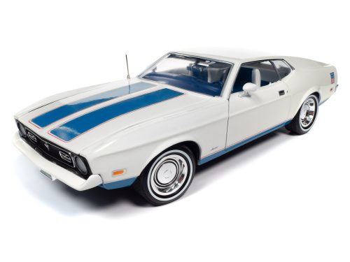 Auto World 1972 Ford Mustang Sprint - White (1:18)