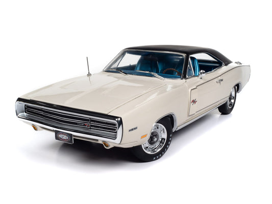 Auto World 1970 Dodge Charger R/T MCACN - White (1:18)